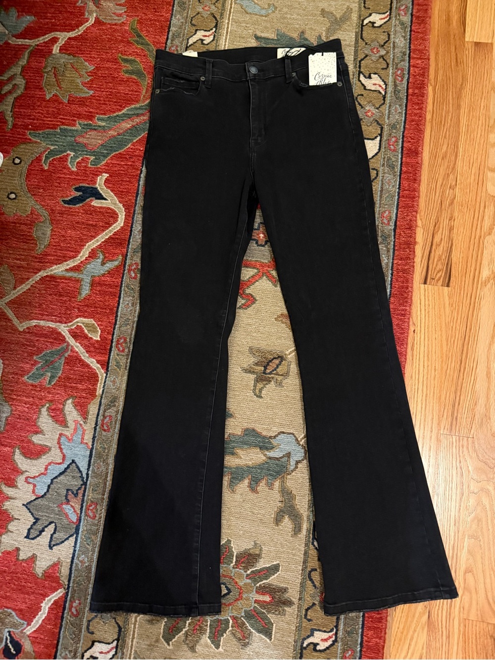 NWT Black Bootcut Jeans, Size 30